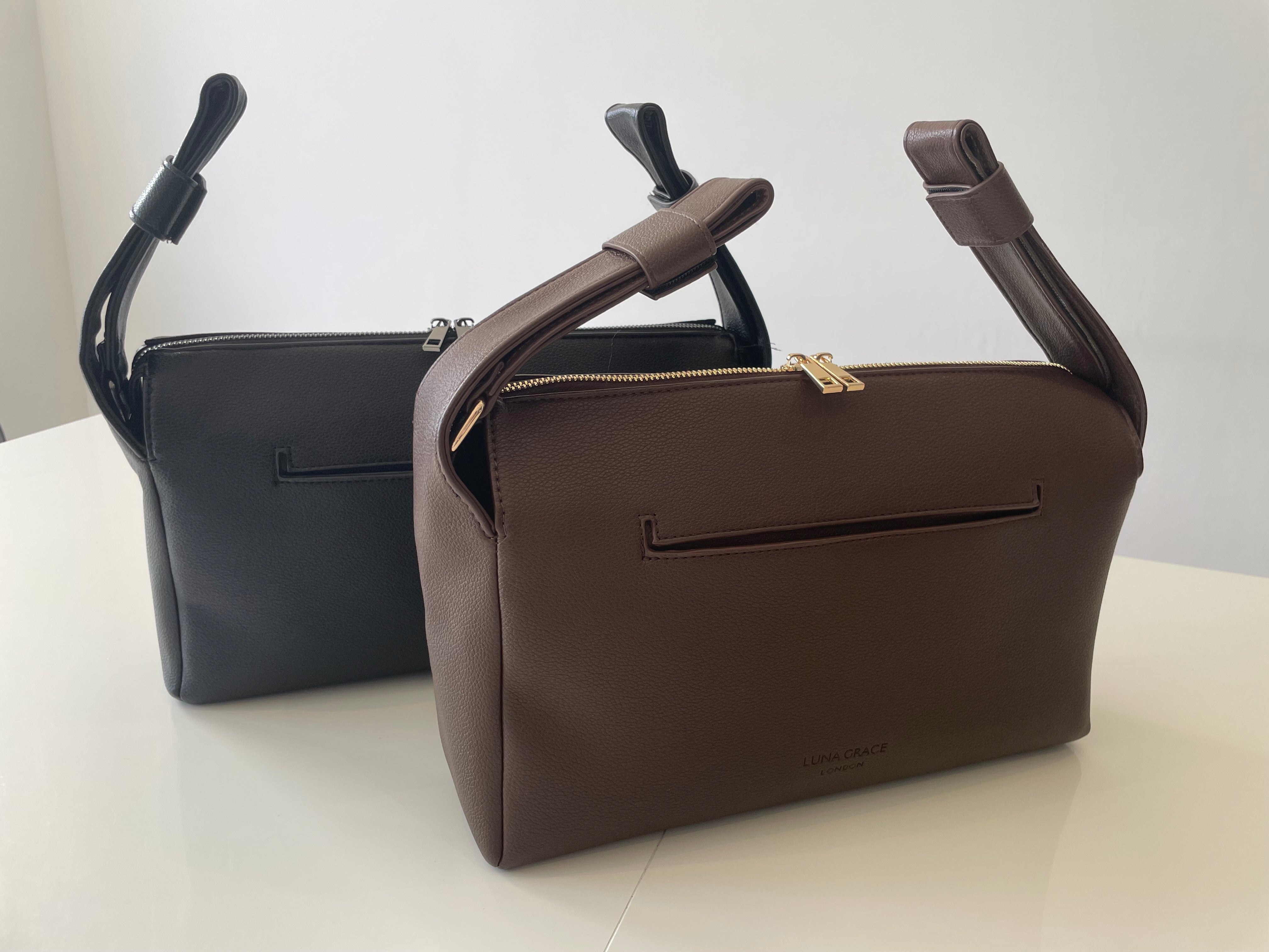 Luna Grace Vegan Leather Pram Pushchair Baby Changing Bag